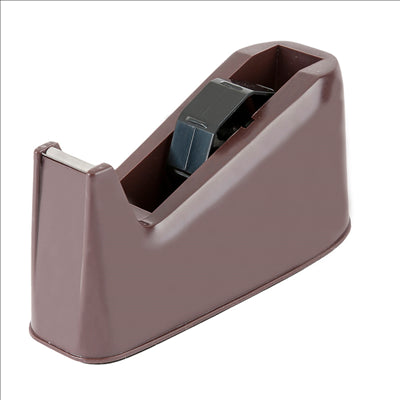 DISTRIBUTEUR RUBAN ADHESIF  21x8,5x10 CM NOIR PLASTIQUE (1 UNITÉ)