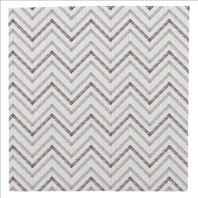 SERVIETTES 'CHEVRON' 55 G/M2 40x40 CM GRIS/MARRON AIRLAID (700 UNITÉS)