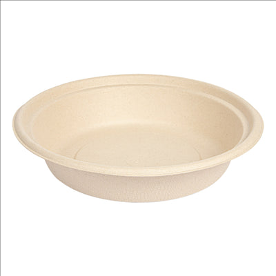 BOLS 'BIONIC' 900 ML Ø 20,8x4,4 CM NATUREL BAGASSE (400 UNITÉS)
