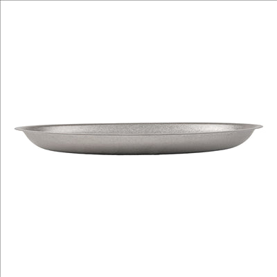 ASSIETTES OVALES 'ARTINOX' 700 ML 30x18,2x2,7 CM ARGENTE INOX (6 UNITÉS)