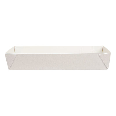 BOÎTES 'THEPACK' 230 + 12PP G/M2 11x30x5 CM BLANC CARTON ONDULÉ NANO-MICRO (200 UNITÉS)