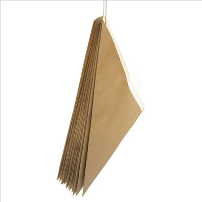 SACHETS EN POINTE - BICLASSE 250 G 150 G/M2 29,5x21 CM BLANC/ECRU PAPEL BICLASE (2000 UNITÉS)