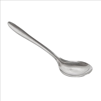 CUILLÈRES  18 CM ARGENTE INOX (100 UNITÉS)