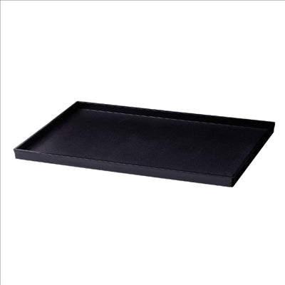 PLATEAU PRODUITS D'ACCUEIL  32x21,2x1,9 CM NOIR ABS (1 UNITÉ)