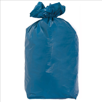 20 U. SACS POUBELLE COULEUR 110 L 70µ 70x110 CM BLEU LDPE (5 UNITÉS)