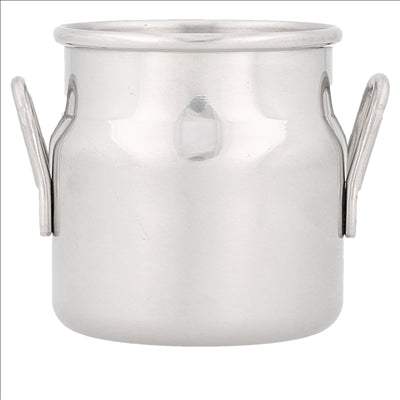 MINI POTS À LAIT 'ARTINOX' 90 ML Ø 4,5x5 CM ARGENTE INOX (12 UNITÉS)