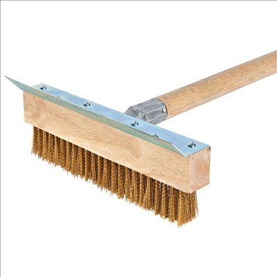 BROSSE NETTOYAGE FOUR PIZZA  25,5x5x10,5 CM ARGENTE ACIER (1 UNITÉ)