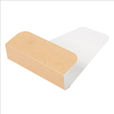 ATTRAPE PIZZA 'THEPACK' 220 G/M2 12x15,4x2,7 CM NATUREL CARTON ONDULÉ NANO-MICRO (1600 UNITÉS)