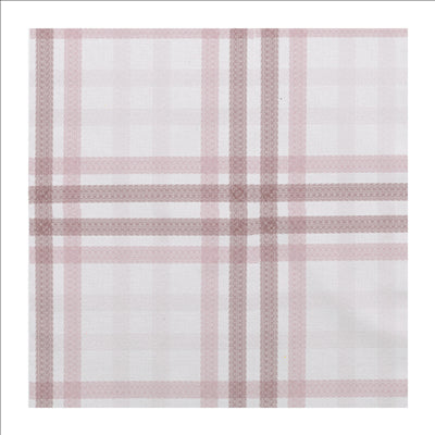 NAPPES PLIAGE M 'LIKE LINEN - MADRAS II' 70 G/M2 100x100 CM BORDEAUX SPUNLACE (200 UNITÉS)