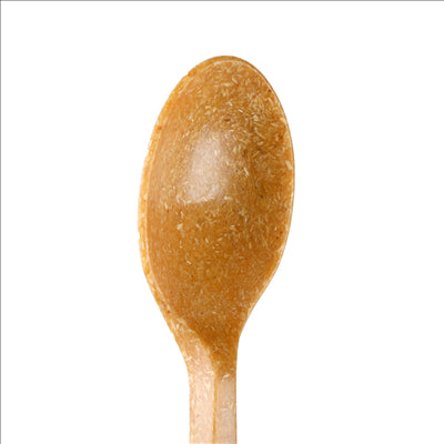 PETITES CUILLÈRES  13 CM NATUREL FIBRE DE BOIS (100 UNITÉS)