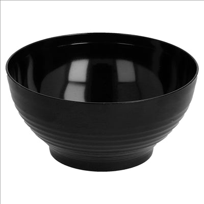 BOLS MISE EN BOUCHE RÉUTILISABLES 83 ML Ø 7,2x3,5 CM NOIR PS (720 UNITÉS)