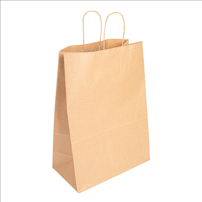 SACS SOS AVEC ANSES  90 G/M2 32+16x43 CM NATUREL KRAFT (250 UNITÉS)