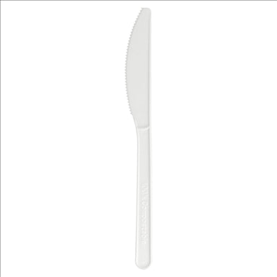 COUTEAUX  18 CM BLANC CPLA (1000 UNITÉS)