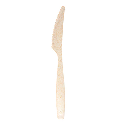 COUTEAUX 'PREMIUM'  17,3 CM IVOIRE FIBRE DE BOIS (140 UNITÉS)