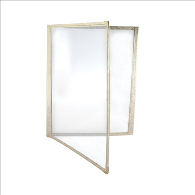 MENU "AMÉRICAIN" DIN-A4 2 CORPS   OR PVC (1 UNITÉ)
