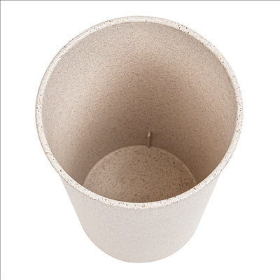 VERRES RÉUTILISABLES 330 ML Ø7,5/5,5x11,5 CM NATUREL RICE HUSK BIOCOMPOSITE (540 UNITÉS)