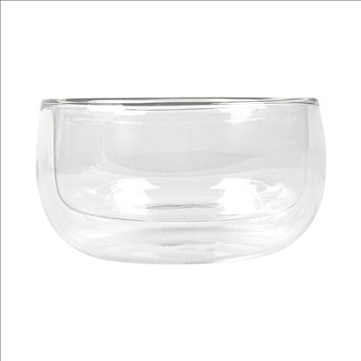 BOLS 'WAKI GLASS' 350 ML 12 OZ Ø 11,6x6,2 CM TRANSPARENT VERRE (48 UNITÉS)