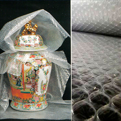 ROULEAU BURBIPACK 30 M²  50 CM x 60 M TRANSPARENT LDPE (1 UNITÉ)