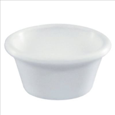 POTS 'ASAMI WARE' 60 ML Ø 7x4 CM BLANC MÉLAMINE (12 UNITÉS)