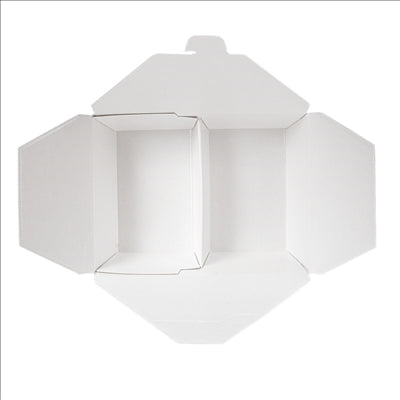 BOÎTES AMÉRICAINES 2 COMPART. 'THEPACK' 990 + 990 ML 240 + 12PP G/M2 19,6x14x6,2 CM NATUREL CARTON ONDULÉ NANO-MICRO (200 UNITÉS)