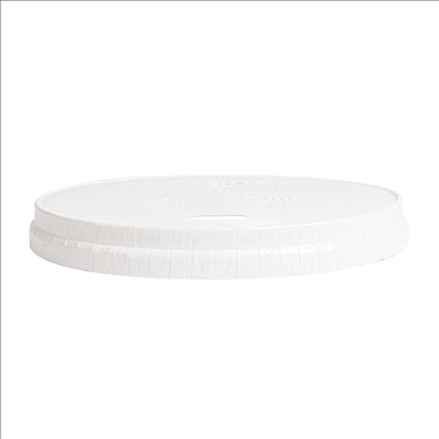 COUVERCLES POUR GOBELETS  310 G/M2 Ø 9 CM BLANC CARTON (1000 UNITÉS)
