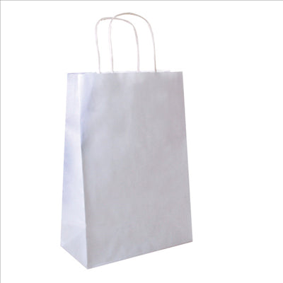 SACS SOS AVEC ANSES  80 G/M2 20+10x29 CM BLANC CELLULOSE (250 UNITÉS)