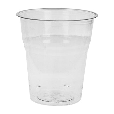 POTS COMPOSTABLES 200 ML Ø 7,85x8 CM TRANSPARENT PLA (1250 UNITÉS)