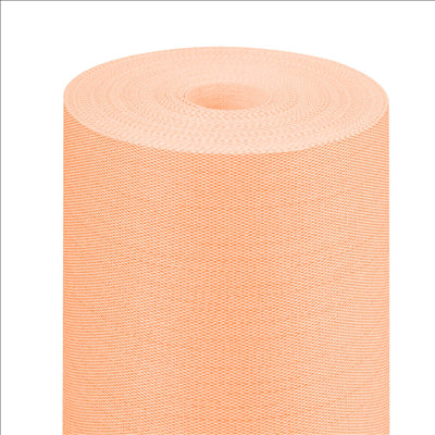 NAPPE 'LIKE LINEN' 70 G/M2 1,20x25 M MANDARINE SPUNLACE (1 UNITÉ)