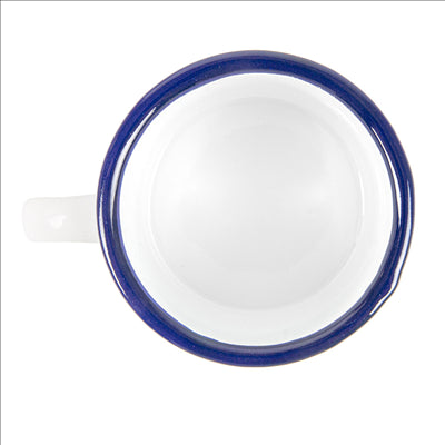 TASSES 'ENAMELWARE' 250 ML Ø 7x7 CM BLANC ACIER ÉMAILLÉ (6 UNITÉS)