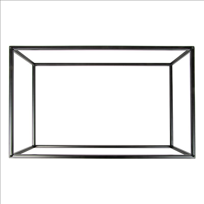 PRÉSENTOIR BUFFET POUR PLATEAUX 263.53/263.57 'ASAMI WARE'  53x32,5x16 CM NOIR METAL (1 UNITÉ)