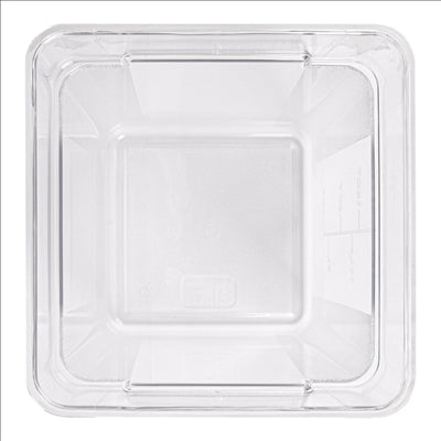 BAC ALIMENTAIRE 18 L 28,5x28,5x32 CM TRANSPARENT POLYCARBONATE (1 UNITÉ)