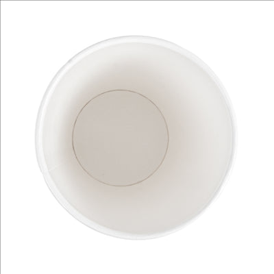 GOBELETS BOISSONS FROIDES ET CHAUDES 1 PAROI 'COMPOSTABLE GRADIENT' 480 ML 300 G/M2 Ø9/6x13,2 CM BLANC CARTON (1000 UNITÉS)