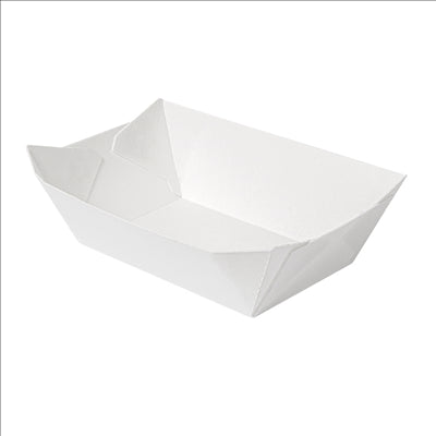 BARQUETTES 'THEPACK' 480 G 230 G/M2 10x6,2x4,8 CM BLANC CARTON ONDULÉ NANO-MICRO (1800 UNITÉS)
