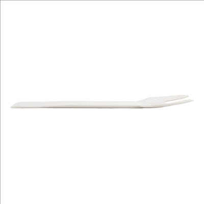 FOURCHETTES 'PAPER CUTLERY' 960 G/M2 15,8 CM BLANC PAPIER (50 UNITÉS)