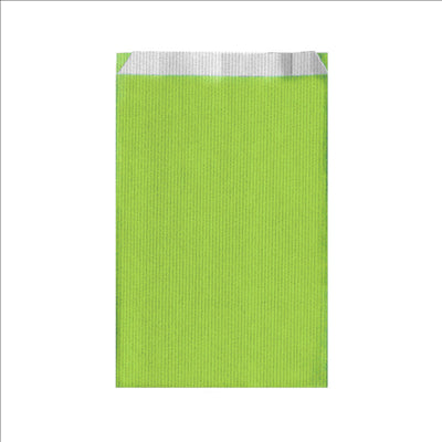 ENVELOPPES CADEAUX COULEUR UNIE  60 G/M2 19+8x35 CM VERT ANIS CELLULOSE (250 UNITÉS)