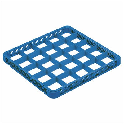 SUPPLÉMENT CASIER DE 25 COMPARTIMENTS  50x50x4,5 CM BLEU PP (1 UNITÉ)
