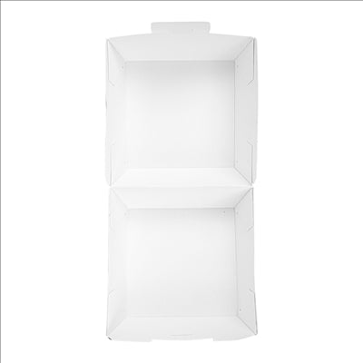 BOÎTES HAMBURGER 'THEPACK' 230 G/M2 14,4x13,6x9,2 CM (L+) NOIR CARTON ONDULÉ NANO-MICRO (500 UNITÉS)