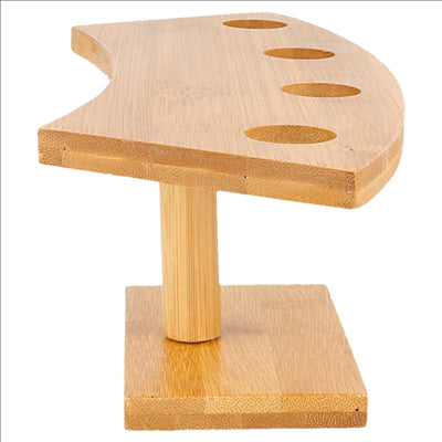 DISPLAY 4 CÔNES  26x10,5x9 CM NATUREL BAMBOU (1 UNITÉ)