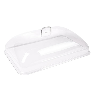 CLOCHE BOMBÉE  36x51x14 CM TRANSPARENT POLYCARBONATE (1 UNITÉ)