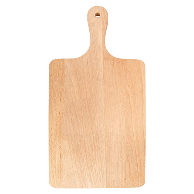 PELLE RECTANGULAIRE  40x21x1,5 CM NATUREL BOIS (1 UNITÉ)