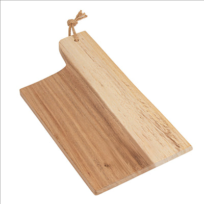 PLANCHE PRÉSENTATION IRRÉGULIÈRE  (35-45)x(20-24)x1,6 CM NATUREL BOIS (12 UNITÉS)
