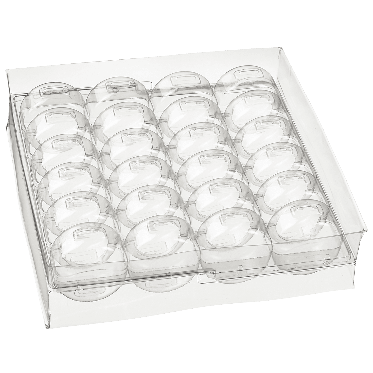 Calage 24 macarons transparent ｜ 192 Unité(s)