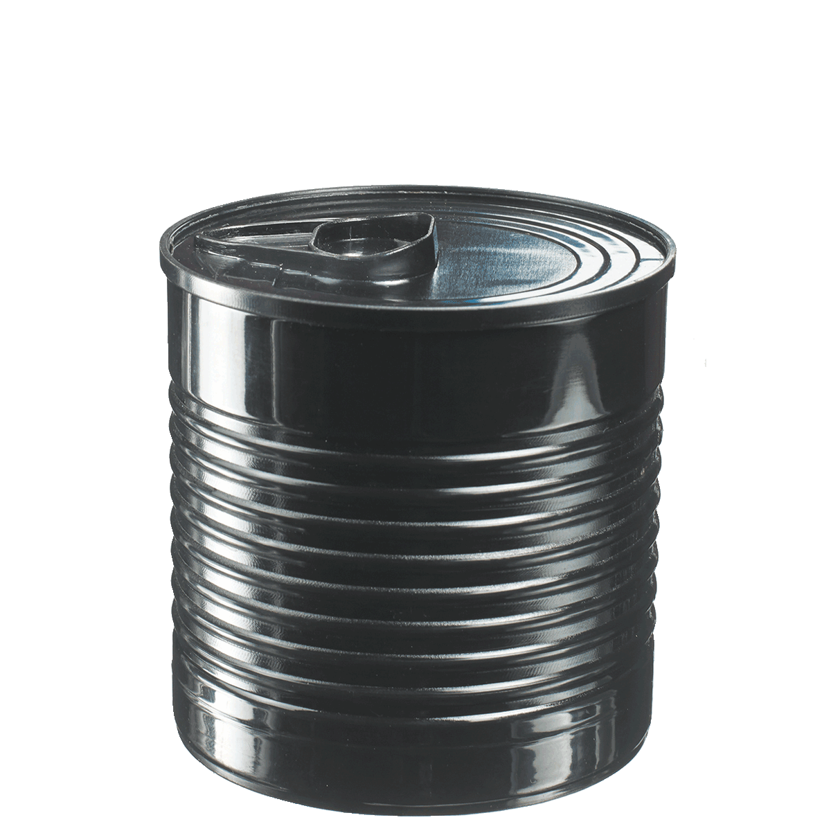 Boite de conserve 60 ml noire PP ｜ 200 Unité(s)