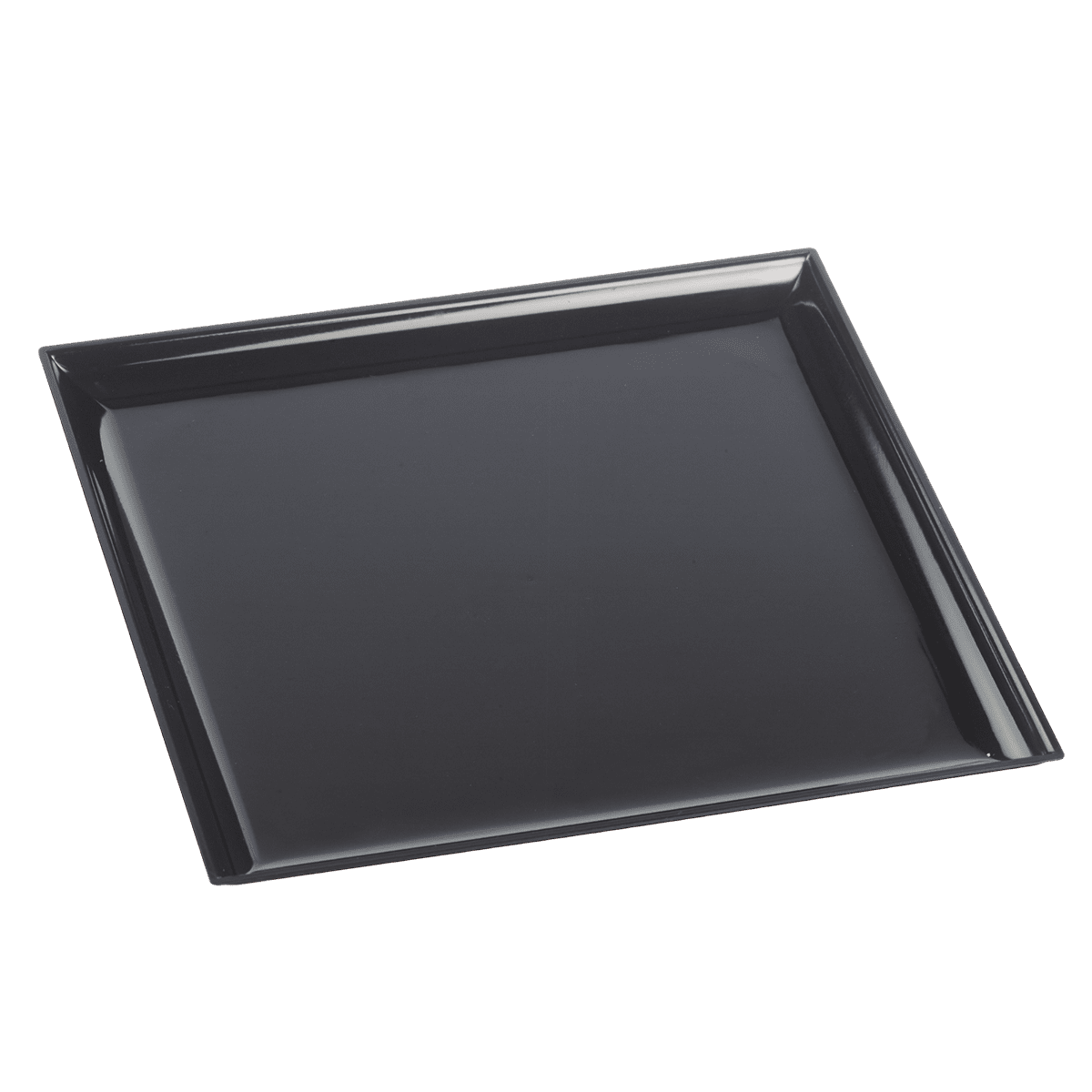 Assiette Odyssée PS noir 160x160 mm ｜ 100 Unité(s)