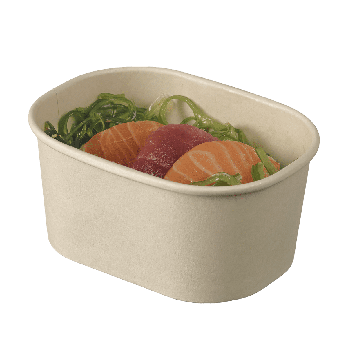 Barquette Lingot fibre de bambou 260 ml ｜ 500 Unité(s)