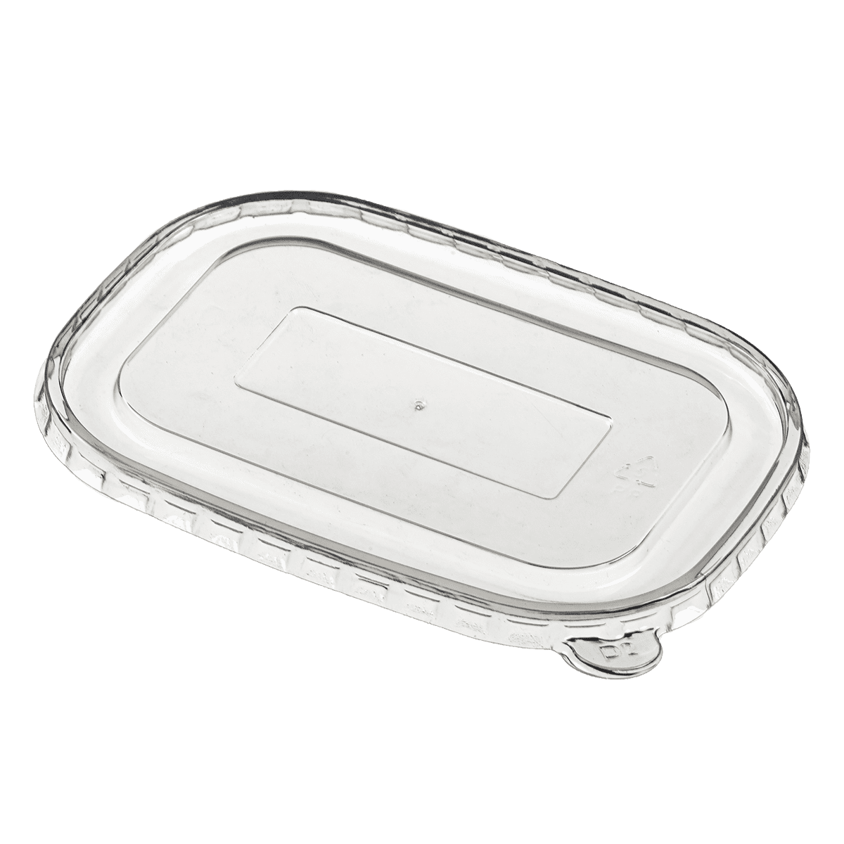Couvercle PP pour barquette Lingot fibre bambou 580,750 et 1000 ml ｜ 300 Unité(s)