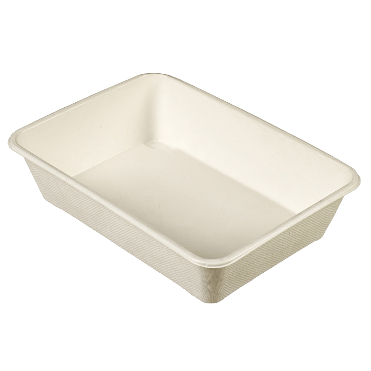 Barquette Quantum pulpe de canne avec lamination 840 ml ｜ 400 Unité(s)