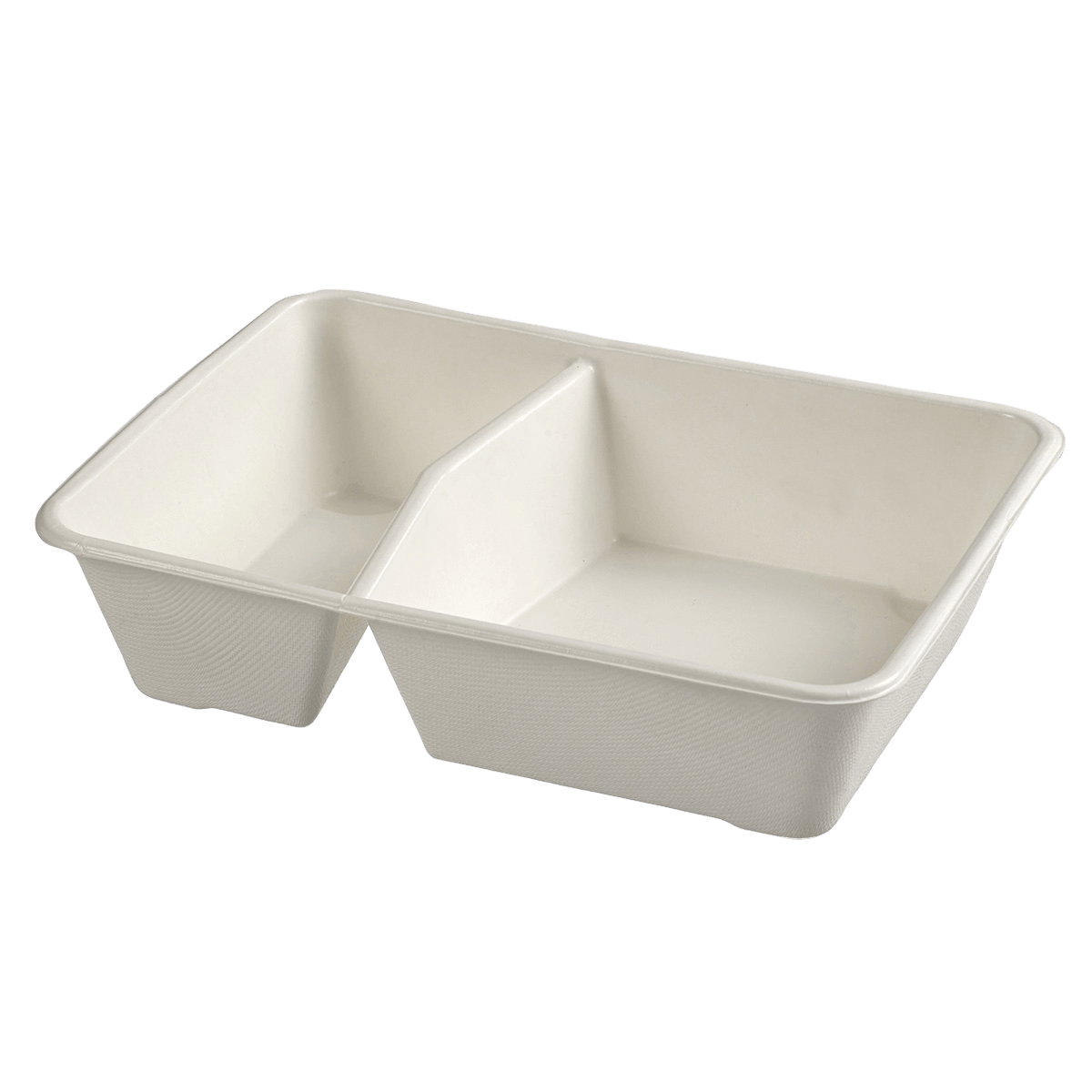 Barquette Quantum 2 compartiments avec lamination 900 + 450 ml ｜ 400 Unité(s)