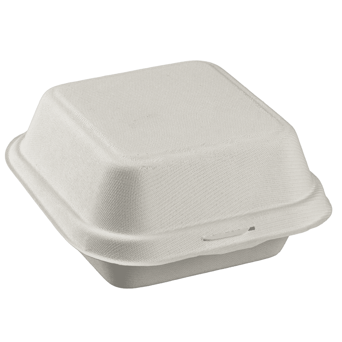 Boîte burger pulpe de canne 150x150x42 mm ｜ 600 Unité(s)