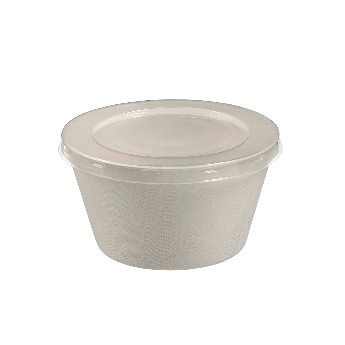 Couvercle pour pot en pulpe de canne 475 ml ｜ 240 Unité(s)
